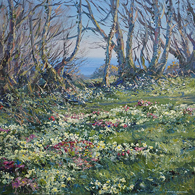 Cornish Garden in Early Spring - Mark Preston